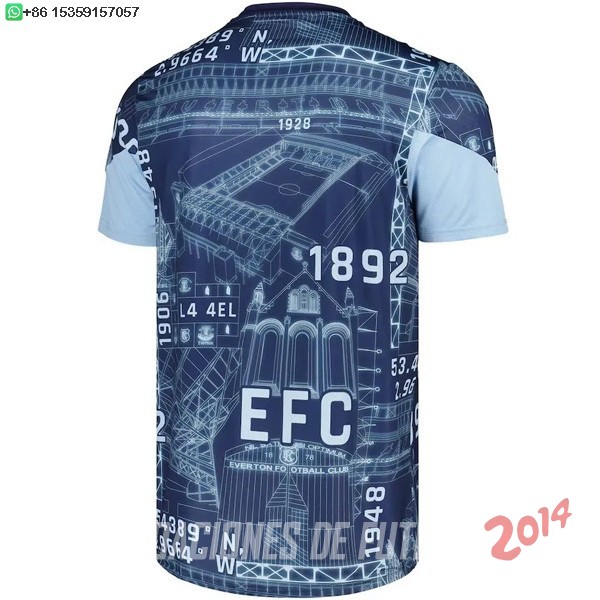Tailandia Camiseta Del Everton Especial 2025/2026 Azul