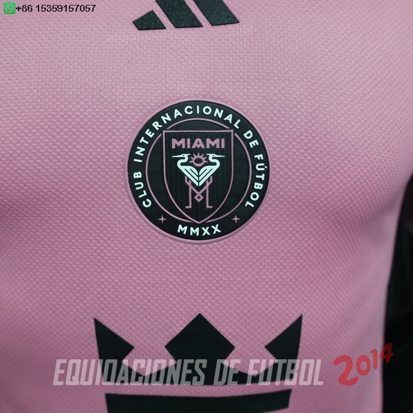 Tailandia Camiseta Del Inter Miami Primera Jugadores 2024/2025