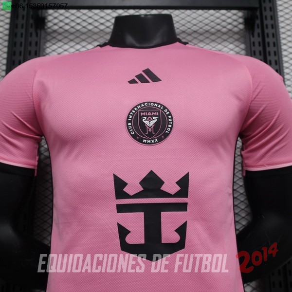 Tailandia Camiseta Del Inter Miami Primera Jugadores 2024/2025