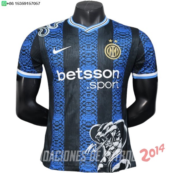 Tailandia Camiseta Del Inter Milán Especial Jugadores 2025/2026 Azul