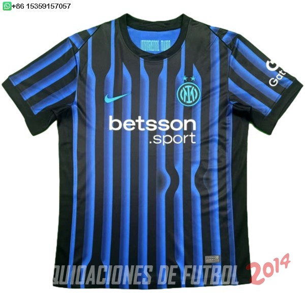 Tailandia Camiseta Del Inter Milán Primera Concepto 2025/2026