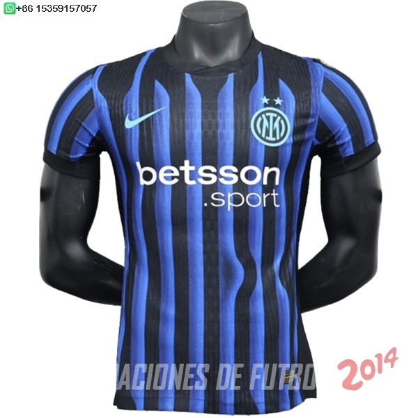 Tailandia Camiseta Del Inter Milán Primera Concepto Jugadores 2025/2026