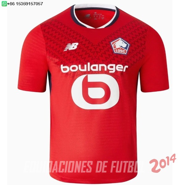 Tailandia Camiseta Del Lille Primera 2024/2025