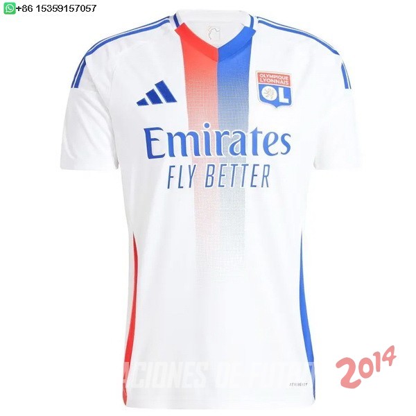 Tailandia Camiseta Del Lyon Primera 2024/2025