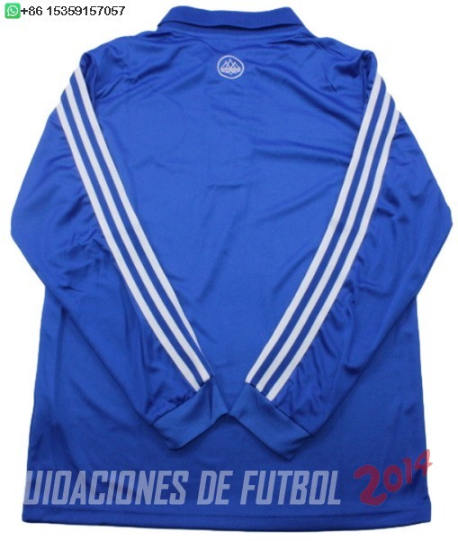 Tailandia Camiseta Del Manga Larga Leeds United Especial 2024/2025 Azul
