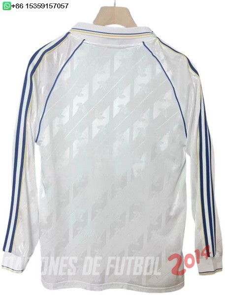Tailandia Camiseta Del Manga Larga Leeds United Especial 2024/2025 Blanco