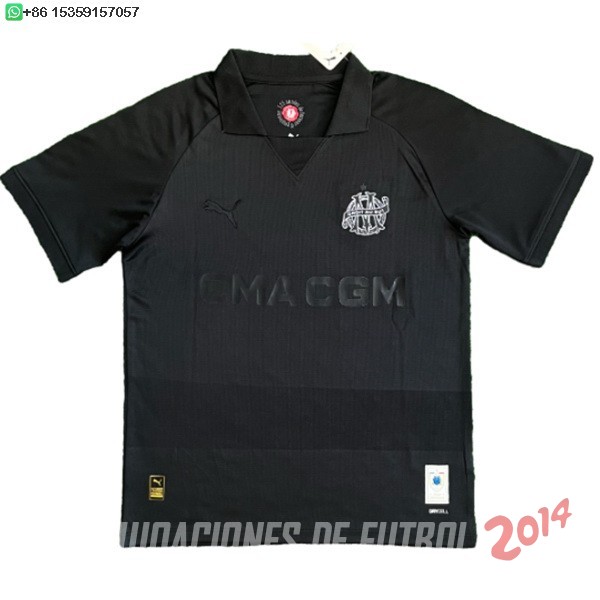 Tailandia Camiseta Del Marsella Especial 2024/2025 Negro