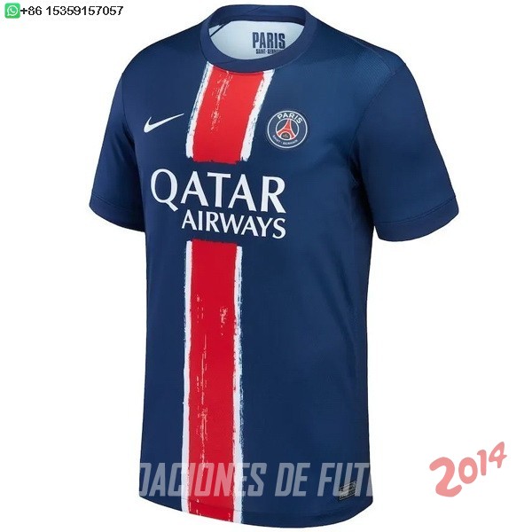 Tailandia Camiseta Del Paris Saint Germain Primera 2024/2025