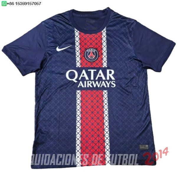 Tailandia Camiseta Del Paris Saint Germain Primera Concepto 2025/2026