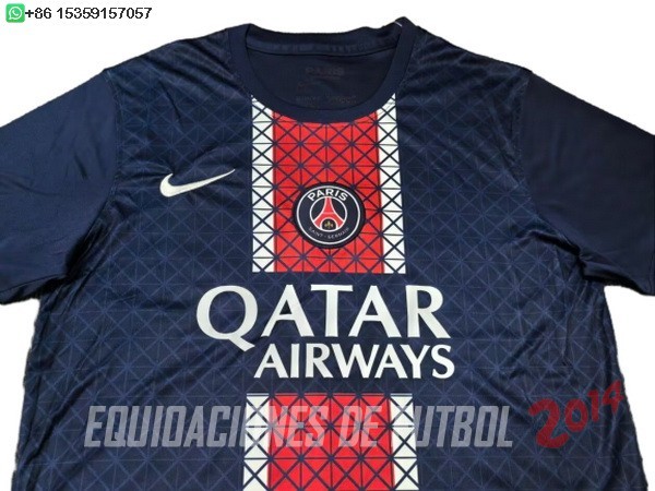 Tailandia Camiseta Del Paris Saint Germain Primera Concepto 2025/2026