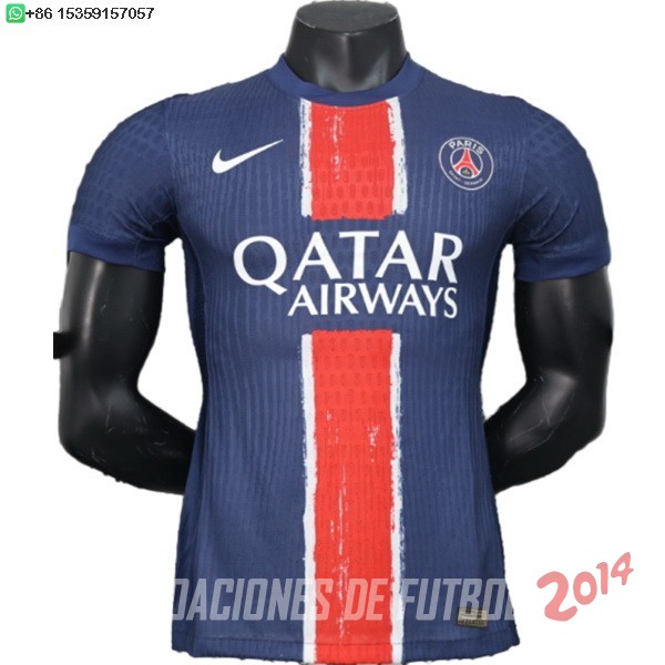 Tailandia Camiseta Del Paris Saint Germain Primera Jugadores 2024/2025