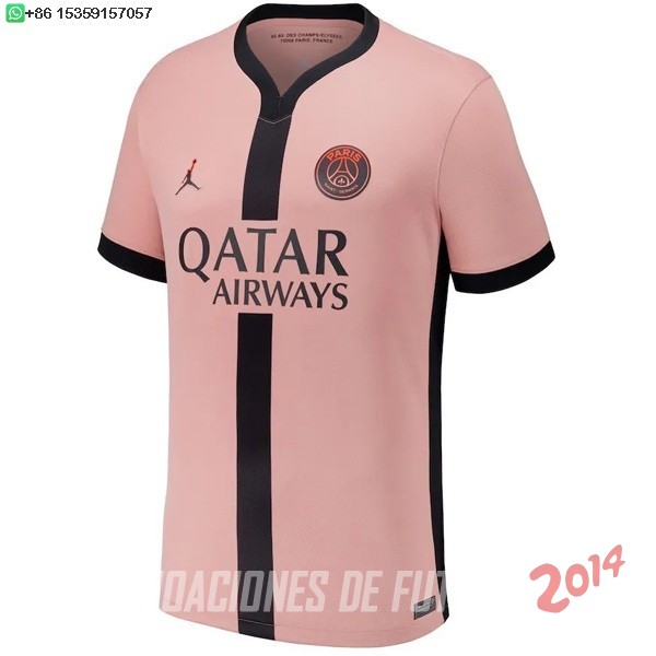 Tailandia Camiseta Del Paris Saint Germain Tercera 2024/2025