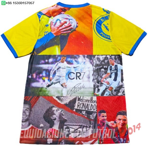 Tailandia Camiseta Del Portugal Especial 2025 Amarillo Rojo