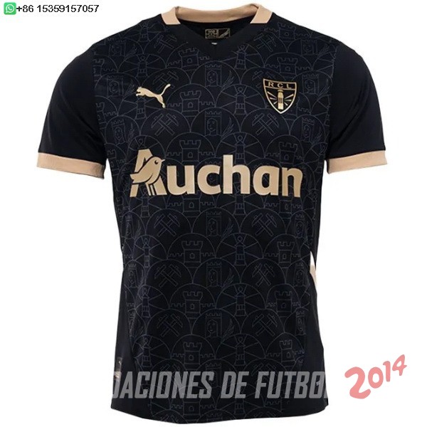 Tailandia Camiseta Del RC Lens Especial 2024/2025 Negro