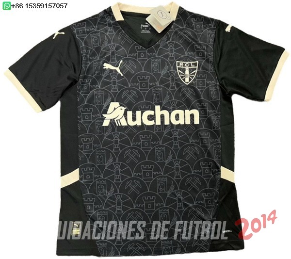 Tailandia Camiseta Del RC Lens Especial 2024/2025 Negro