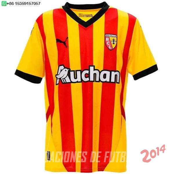 Tailandia Camiseta Del RC Lens Primera 2024/2025