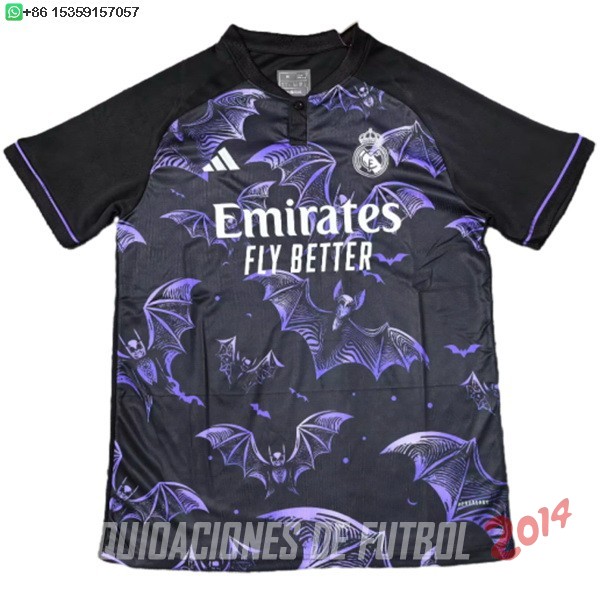 Tailandia Camiseta Del Real Madrid Especial 2025/2026 Negro Purpura