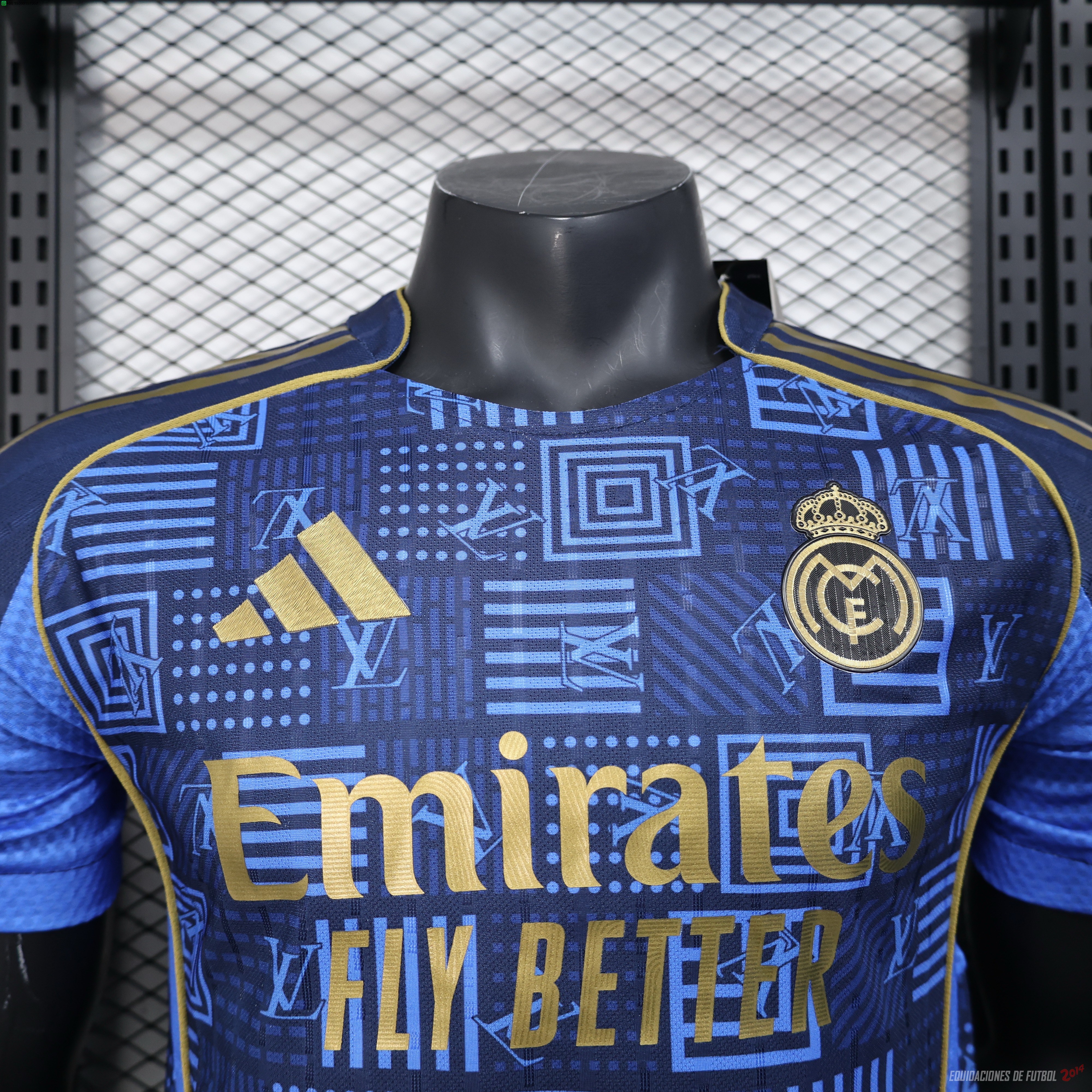 Tailandia Camiseta Del Real Madrid Especial Jugadores 2025/2026 Azul