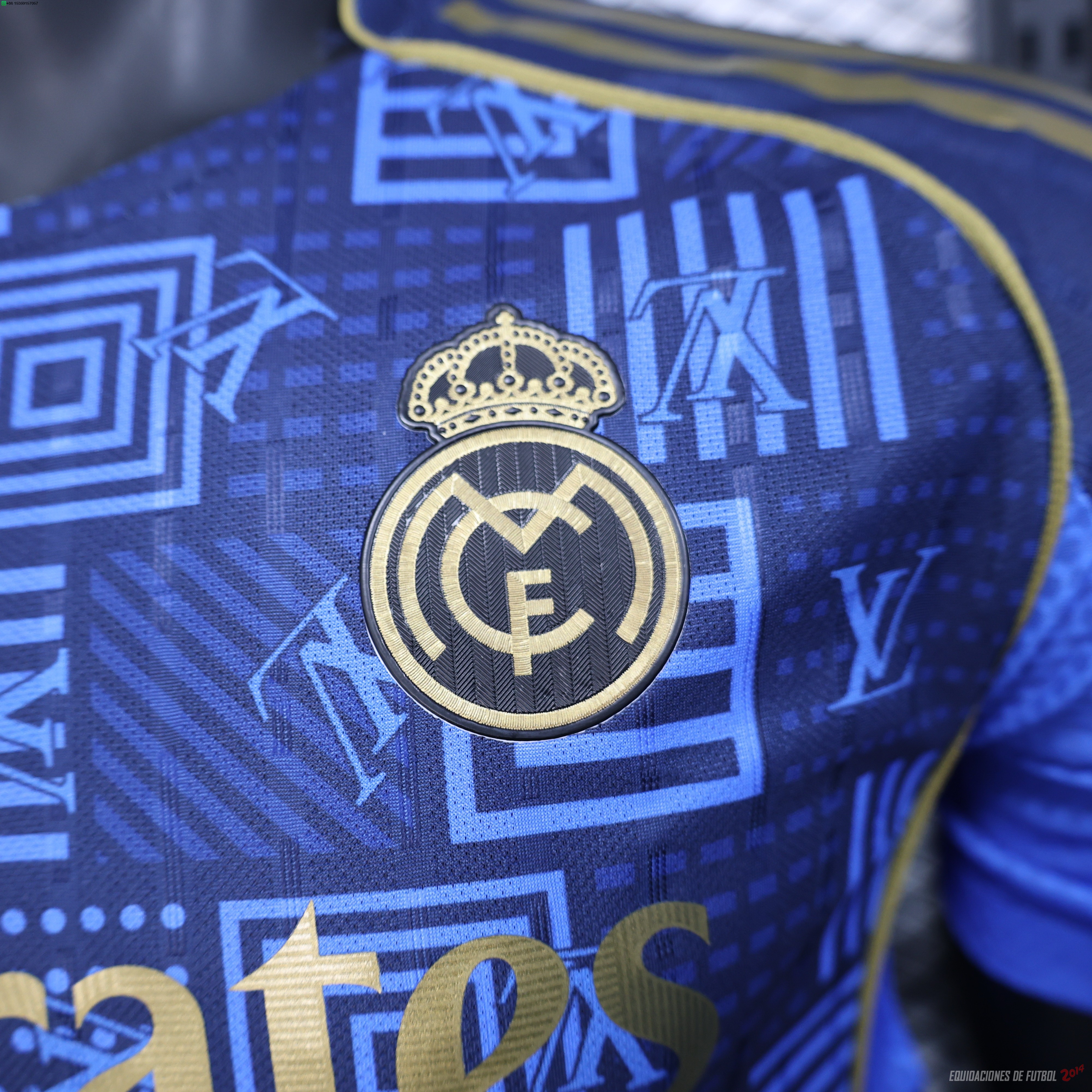Tailandia Camiseta Del Real Madrid Especial Jugadores 2025/2026 Azul