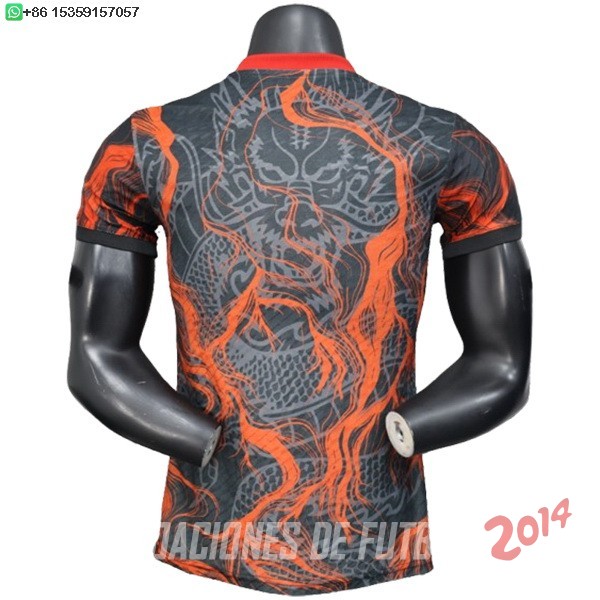 Tailandia Camiseta Del Real Madrid Especial Jugadores 2025/2026 Negro Rojo