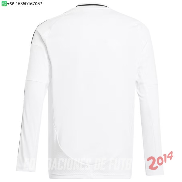 Tailandia Camiseta Del Real Madrid Primera Manga Larga 2024/2025