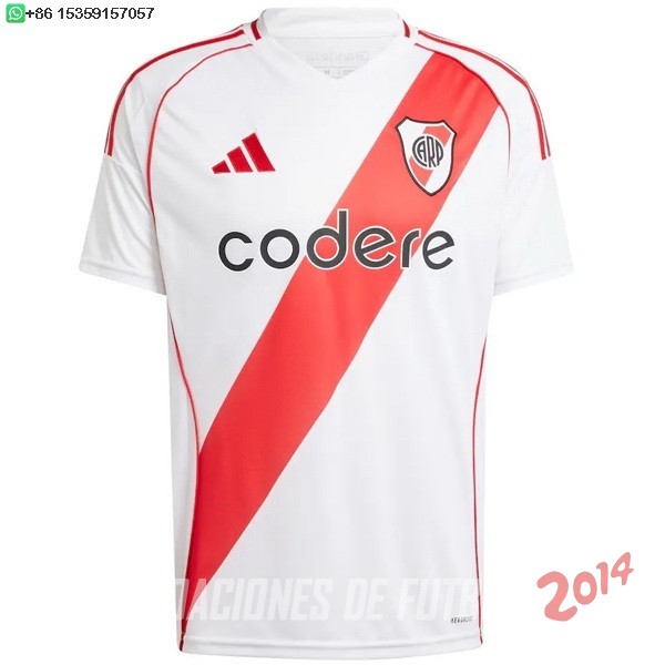 Tailandia Camiseta Del River Plate Primera 2024/2025