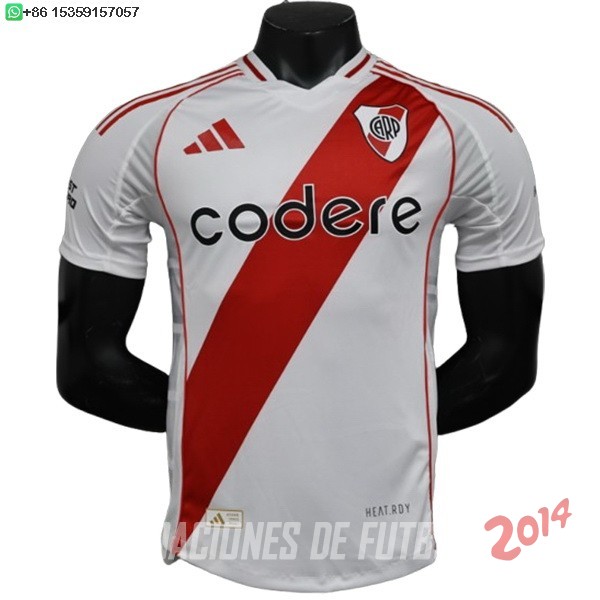 Tailandia Camiseta Del River Plate Primera Jugadores 2024/2025