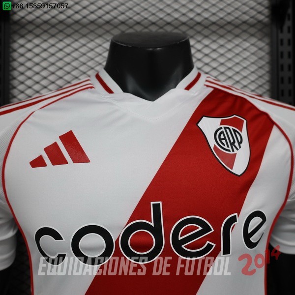 Tailandia Camiseta Del River Plate Primera Jugadores 2024/2025