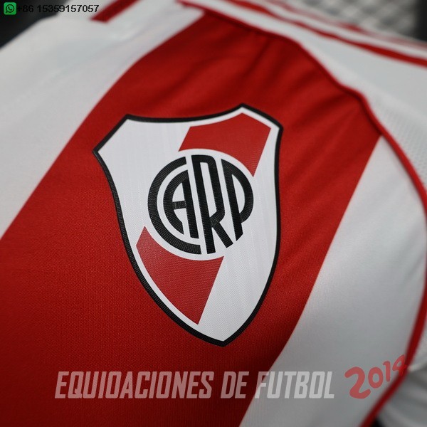 Tailandia Camiseta Del River Plate Primera Jugadores 2024/2025