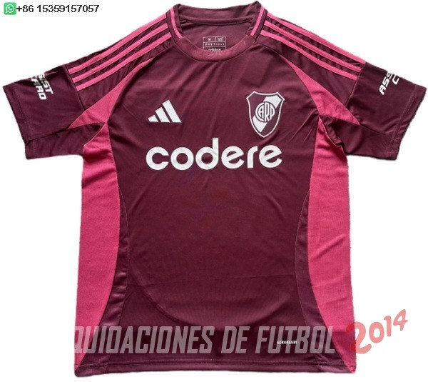 Tailandia Camiseta Del River Plate Segunda 2024/2025