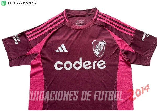 Tailandia Camiseta Del River Plate Segunda 2024/2025
