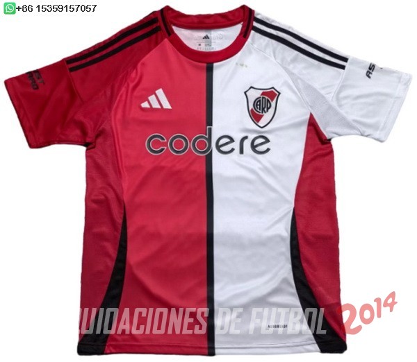 Tailandia Camiseta Del River Plate Tercera 2024/2025