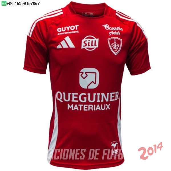 Tailandia Camiseta Del Stade Brestois Primera 2024/2025