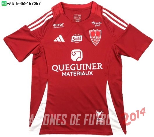 Tailandia Camiseta Del Stade Brestois Primera 2024/2025