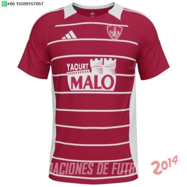 Tailandia Camiseta Del Stade Brestois Primera 2024/2025 I