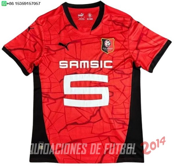 Tailandia Camiseta Del Stade Rennais Primera 2024/2025