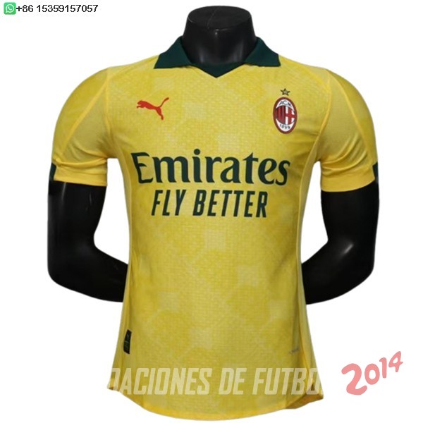 Tercera Camiseta Del AC Milan Concepto Jugadores 2025/2026