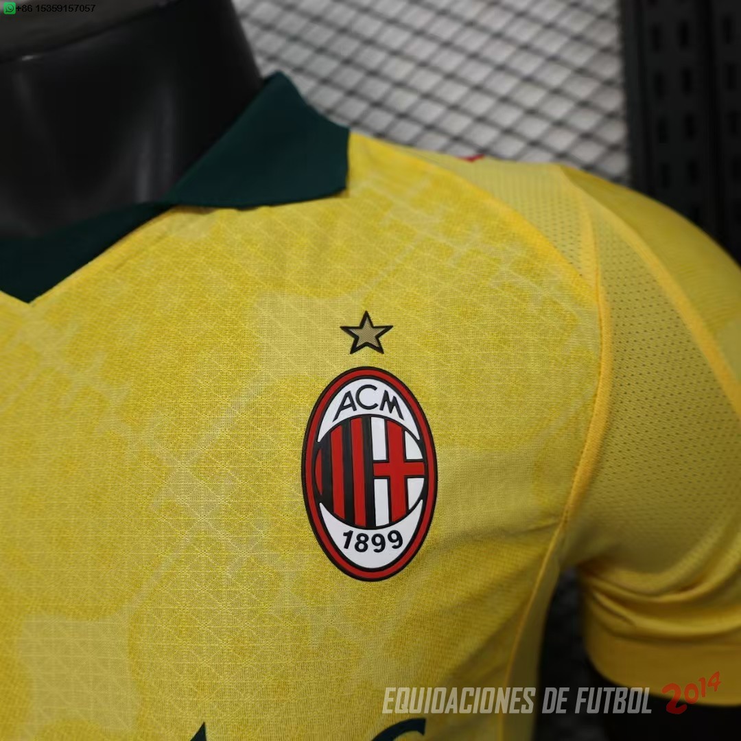 Tercera Camiseta Del AC Milan Concepto Jugadores 2025/2026