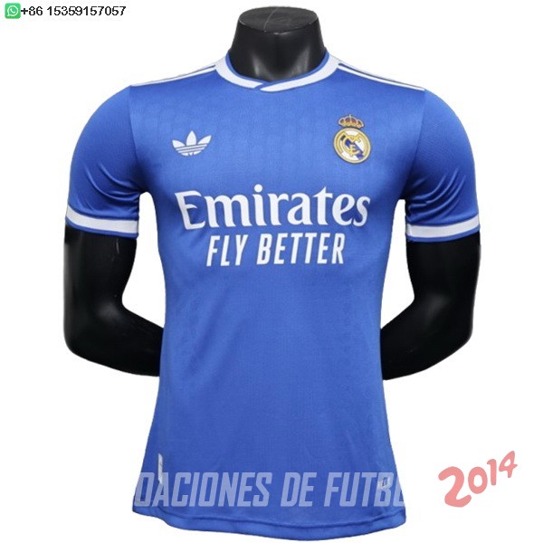 Tercera Camiseta Del Real Madrid Concepto Jugadores 2025/2026